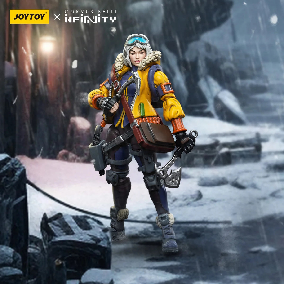 JOYTOY Original Series Oktavia Grimsdottir Icebreaker's Harpooner Action Figure