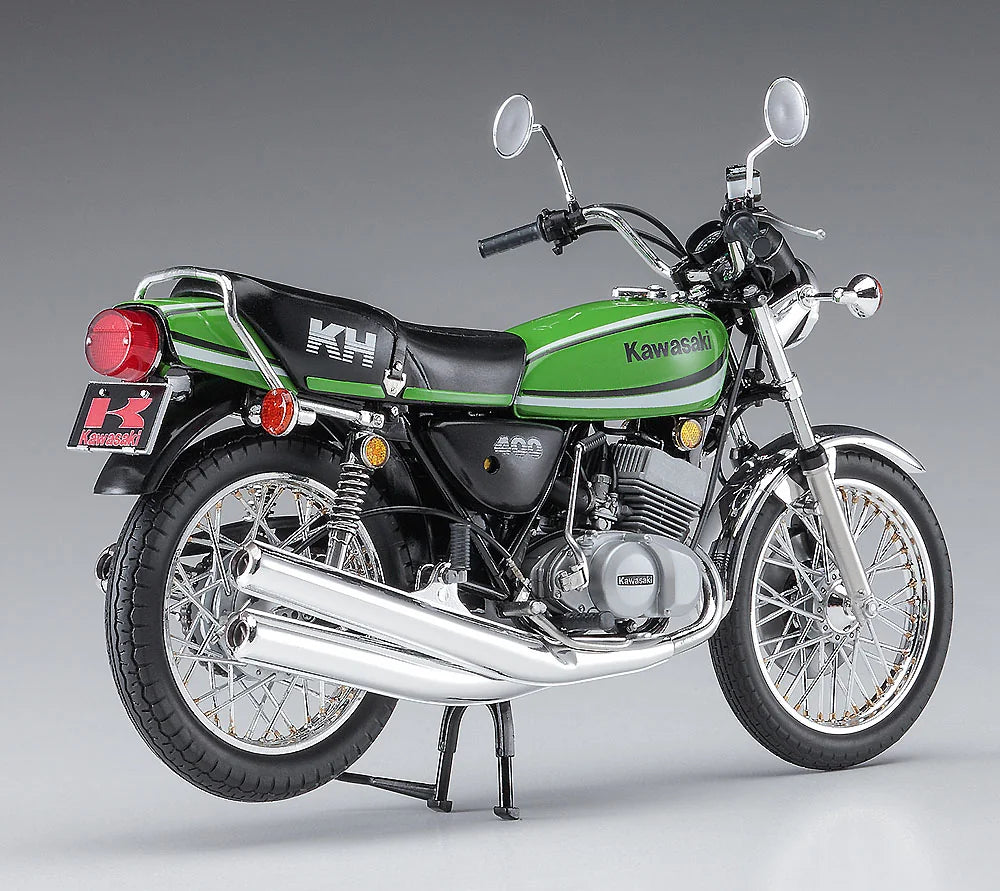 Hasegawa 1:12 Kawasaki KH400-A7 Motorcycle Model Kit