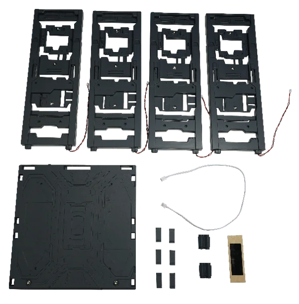 LED HANGER BASE (painted in blue-black)