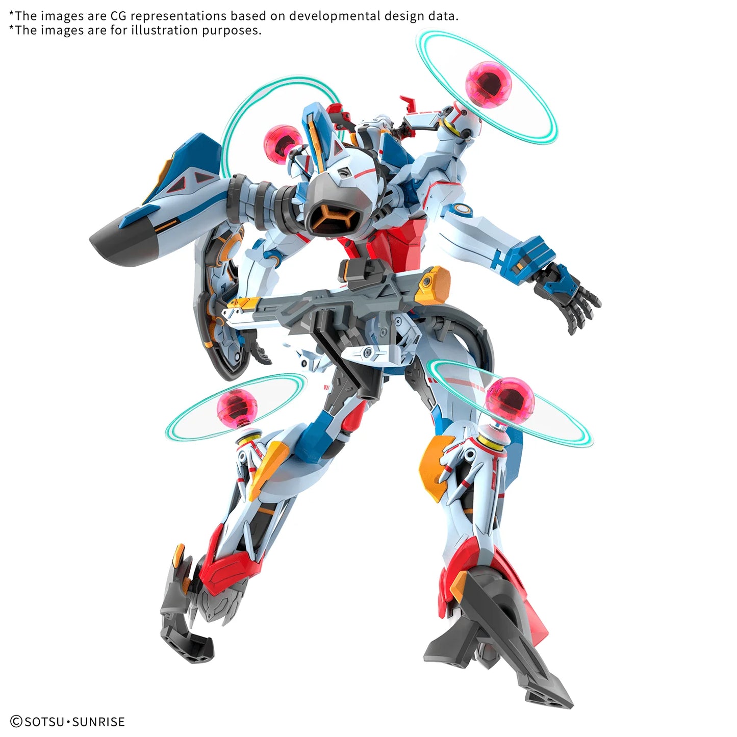 HG 1/144 GQuuuuuuX Endymion Unit Awakened Model Kit