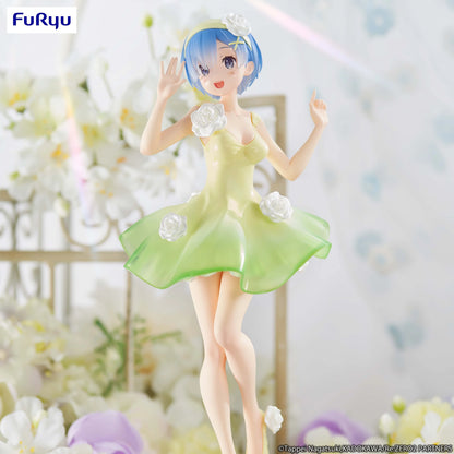 FuRyu Re:ZERO Rem Flower Dress Trio-Try-iT Figure
