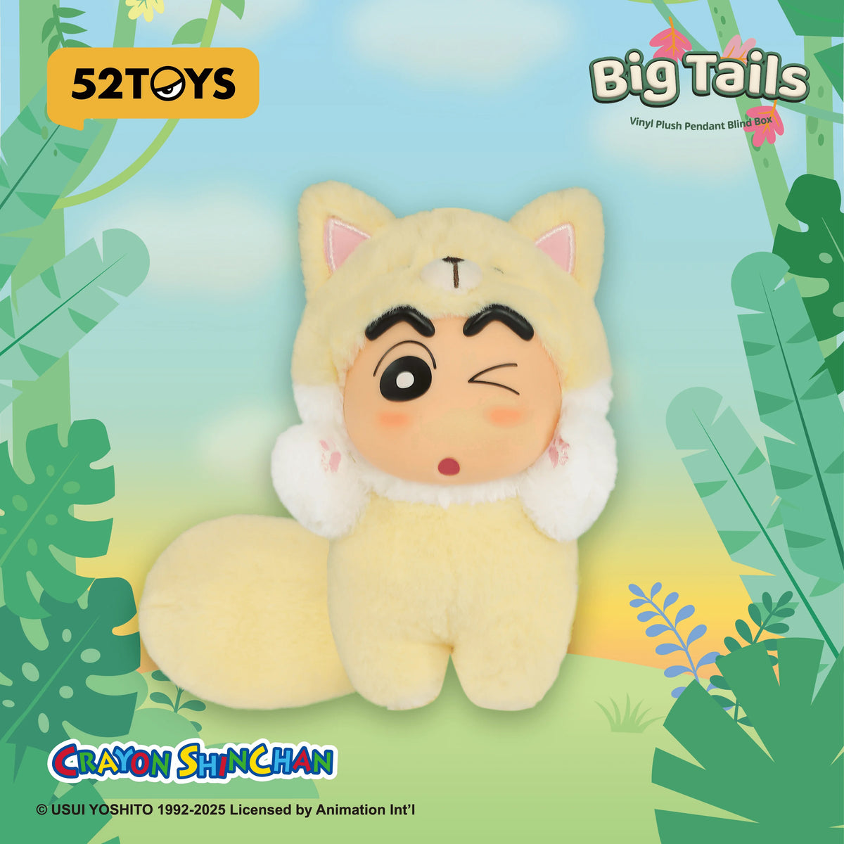 Crayon Shin-chen Big Tails Series (Box of 4)