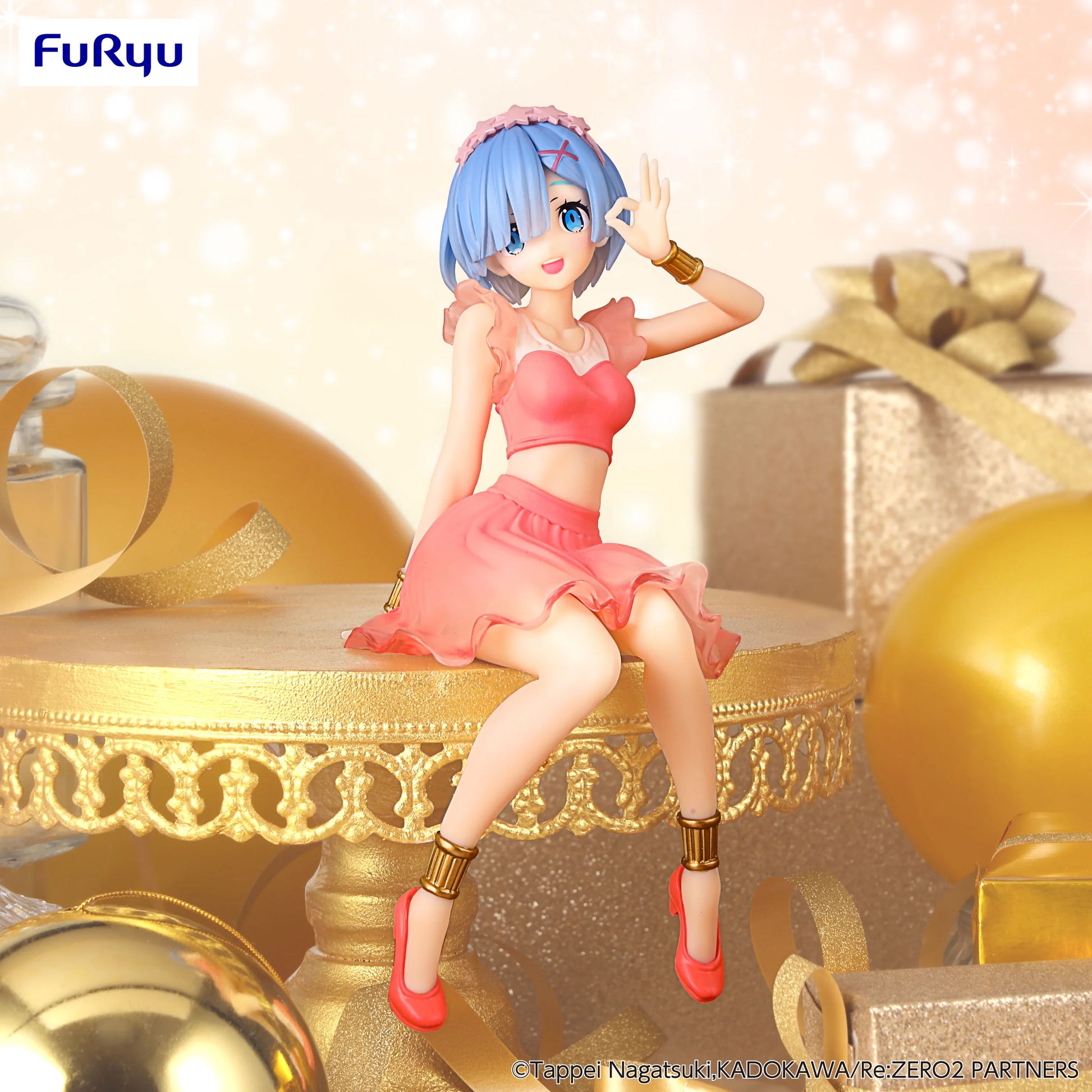 FuRyu Re:ZERO Rem Twinkle Party Another Color Ver. Noodle Stopper Figure
