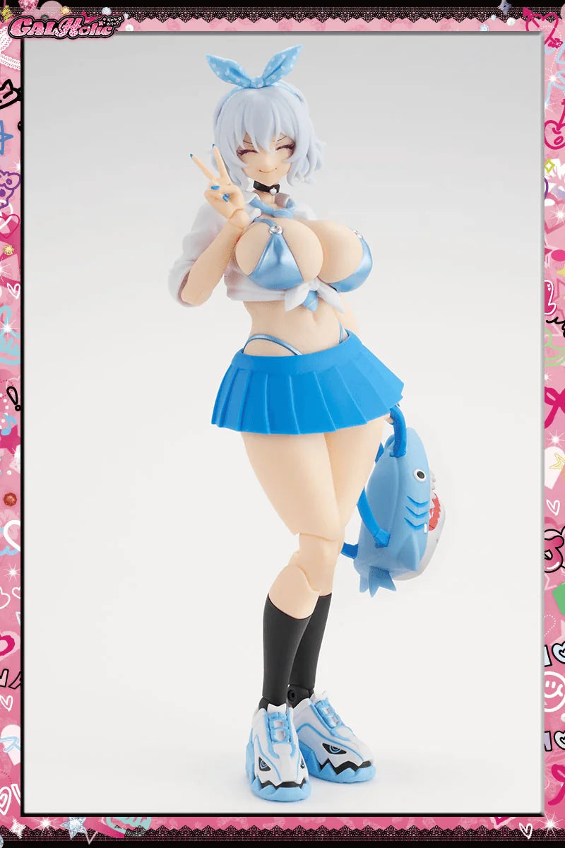 AMAKUNI GALHolic Mio 1/10 Scale Bishoujo Plastic Model Kit