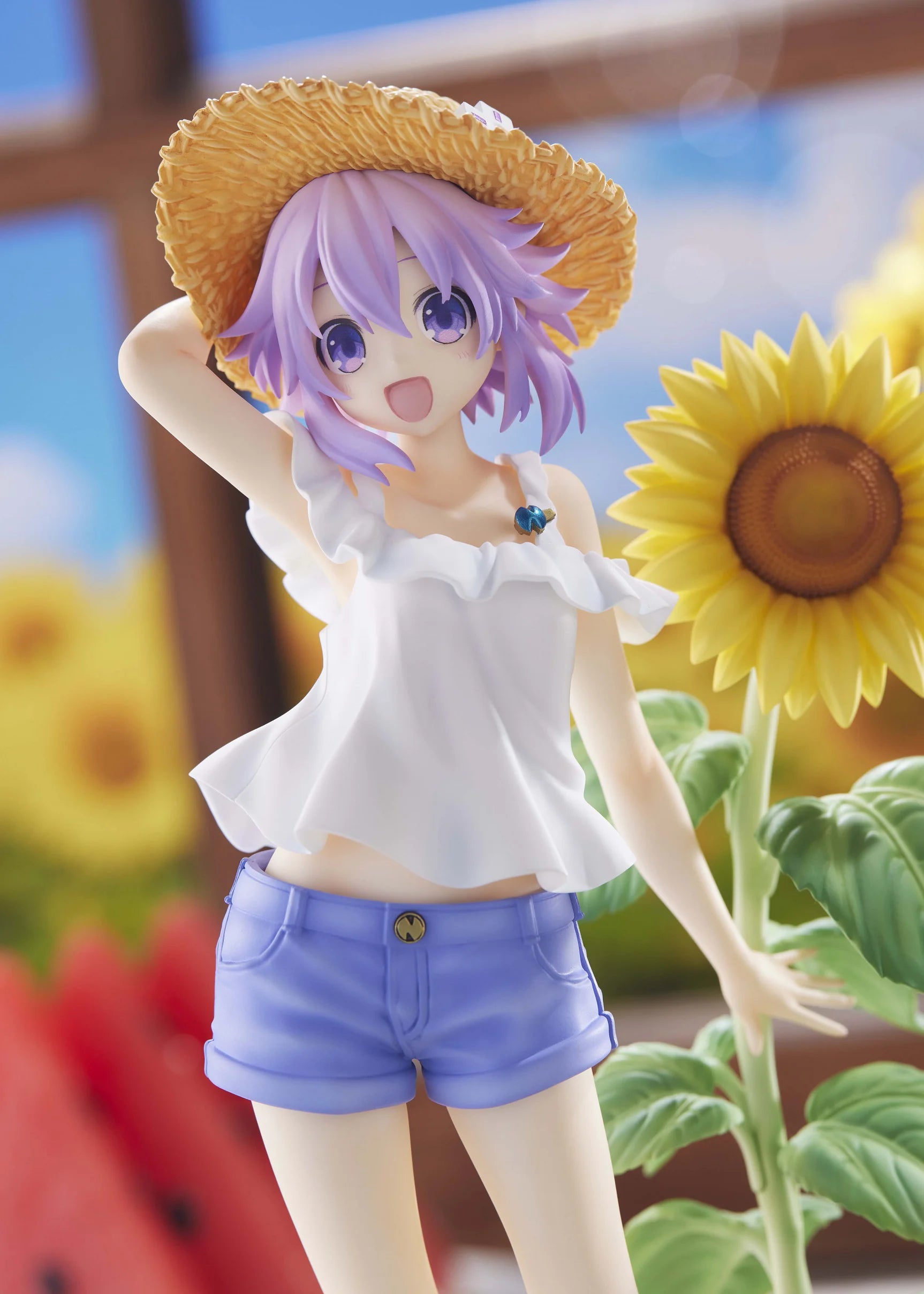 Broccoli Hyperdimension Neptunia Neptune Summer Vacation 1:7 Scale Figure