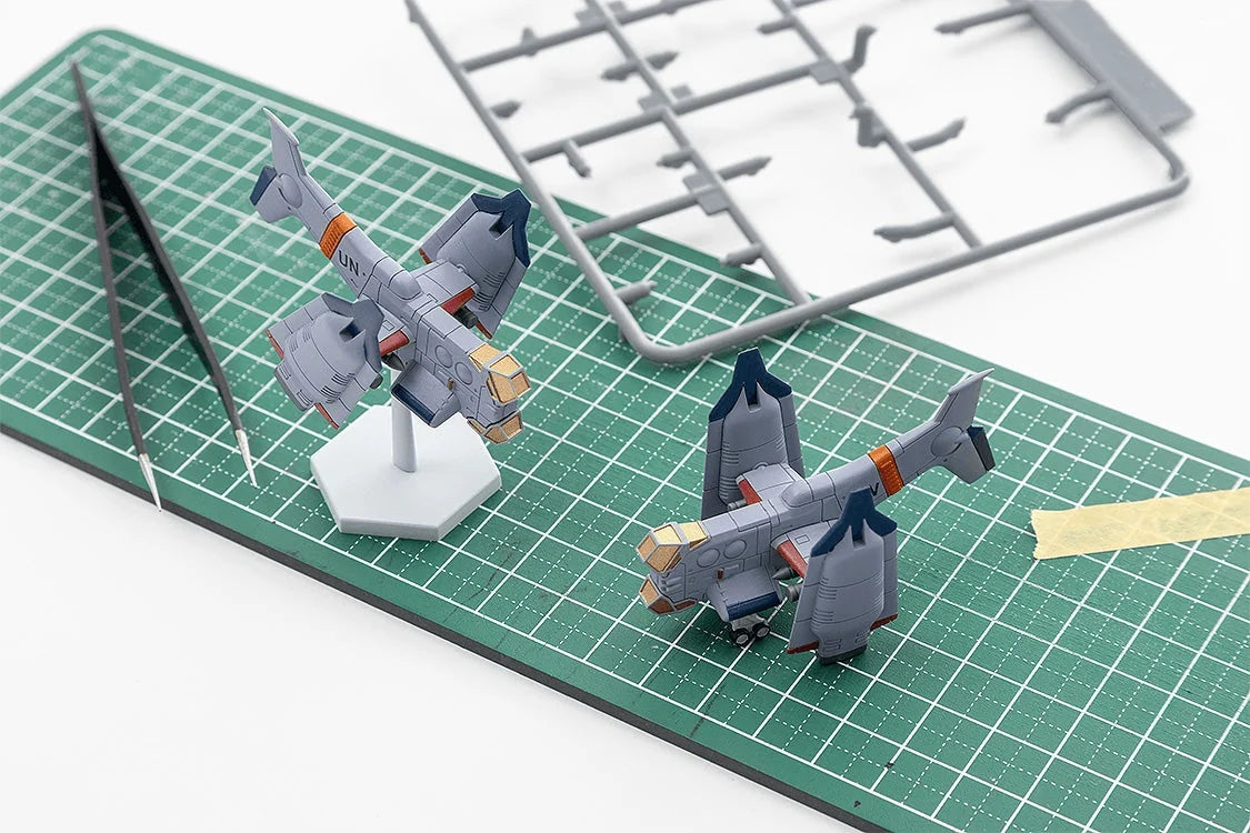 SYUTO Tiny Scale 1/350 "Evangelion: New Theatrical Edition" UNAF Close Air Support VTOL Aircraft YAGR-3B