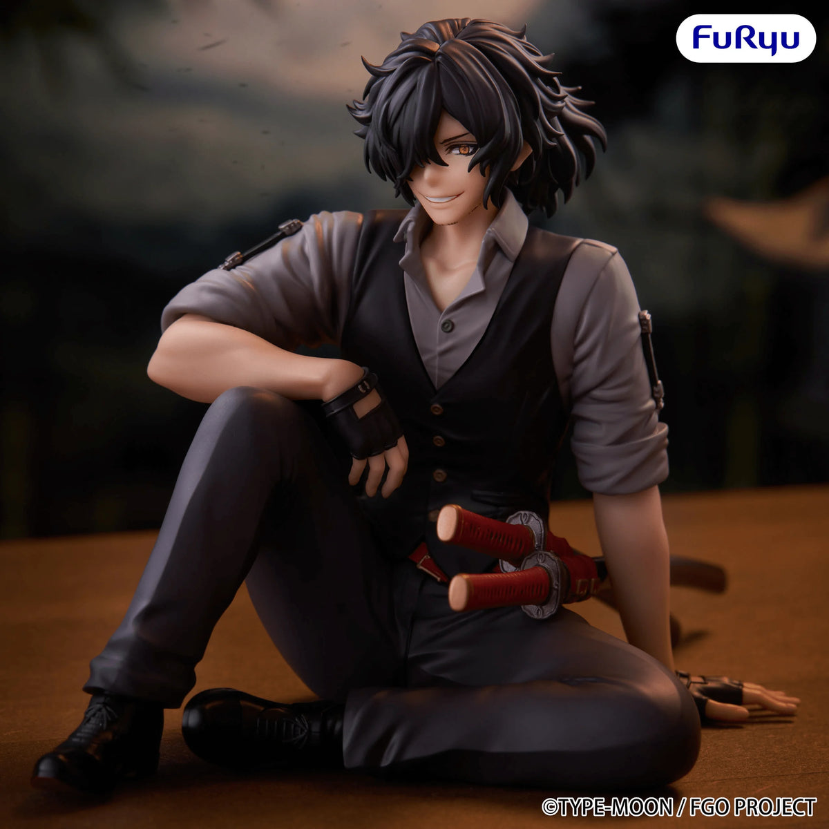 Fate/Grand Order Noodle Stopper Figure -Assassin Izou Okada Awesome Dapper Suit-