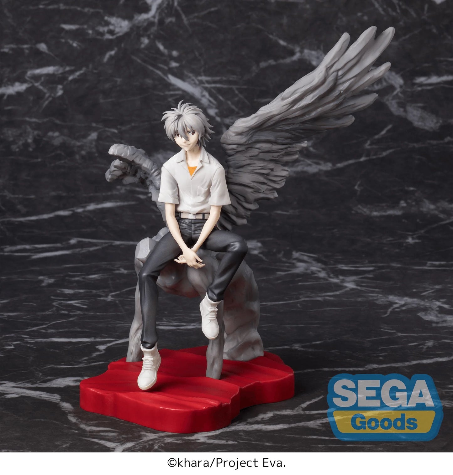 SEGA Luminasta Kaworu Rebuild of Evangelion PVC Figure