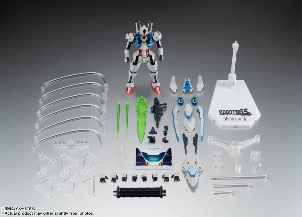 Tamashii Nations Robot Spirits Gundam Aerial ver. A.N.I.M.E. 15th Anniversary Action Figure