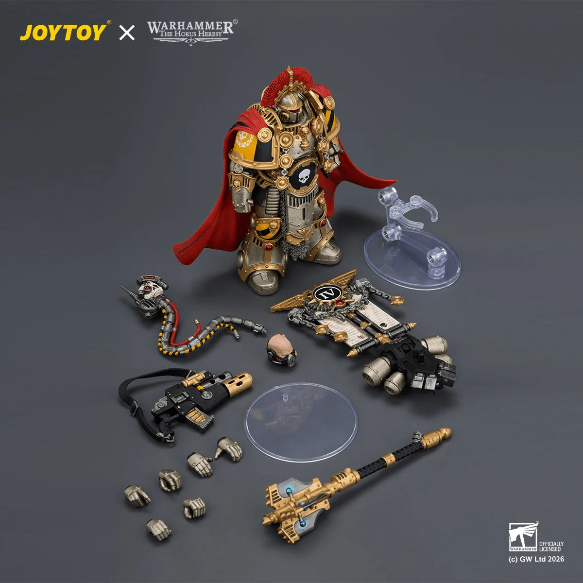 Iron Warriors Centurion with Heavy Power Maul and Combi-melta
