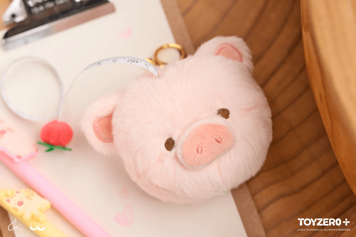LuLu the Piggy Generic - Measuring Tape Keychain (Box of 2)