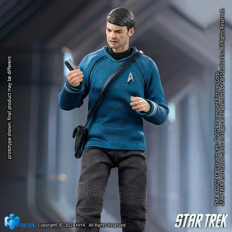 HIYA TOYS Exquisite Super Series 1/12 Dr. McCoy Action Figure Star Trek 2009