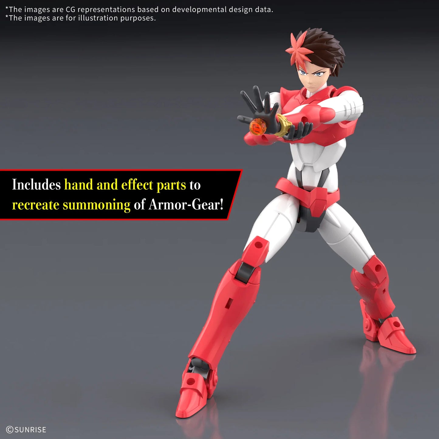 30MF Yoroi-Shinden Samurai Troopers(Ronin Warriors) Gai of the Heat