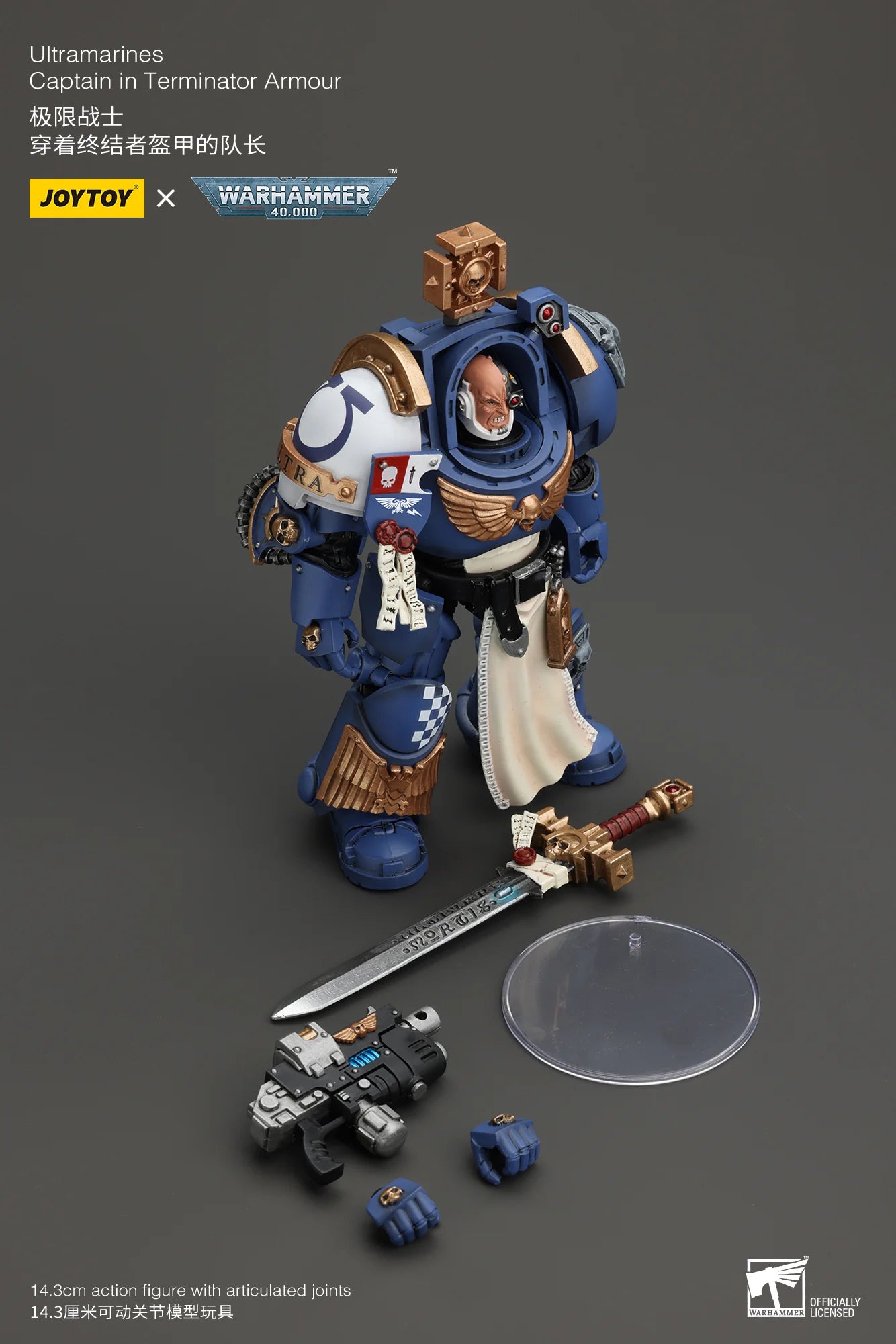 Ultramarines Captain In Terminator Armour