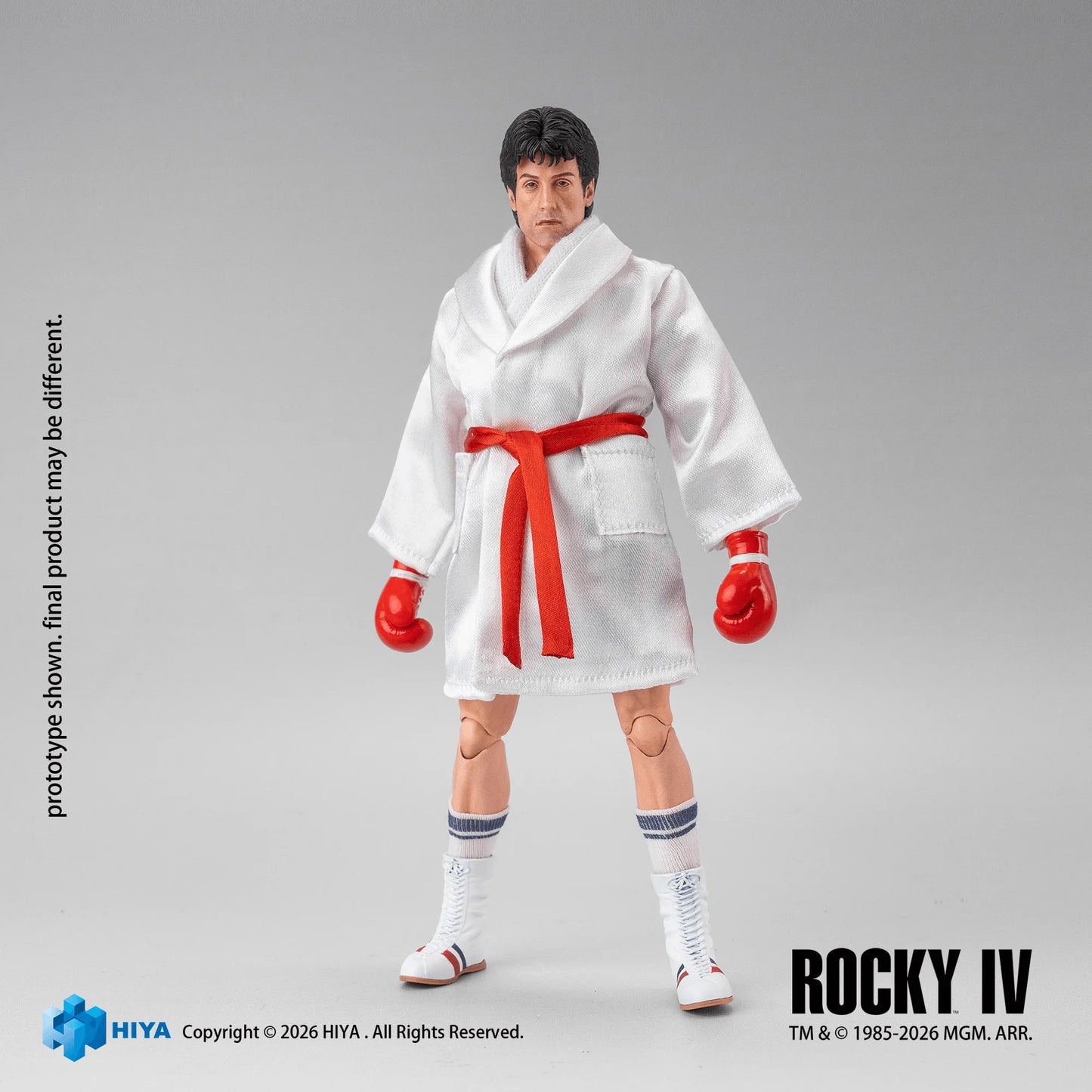 HIYA Toys Exquisite Super Series Rocky IV Rocky Boxer 1/12 Scale Action Figure