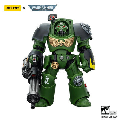 Salamanders Terminator 3 with Power Fist and Assault Cannon