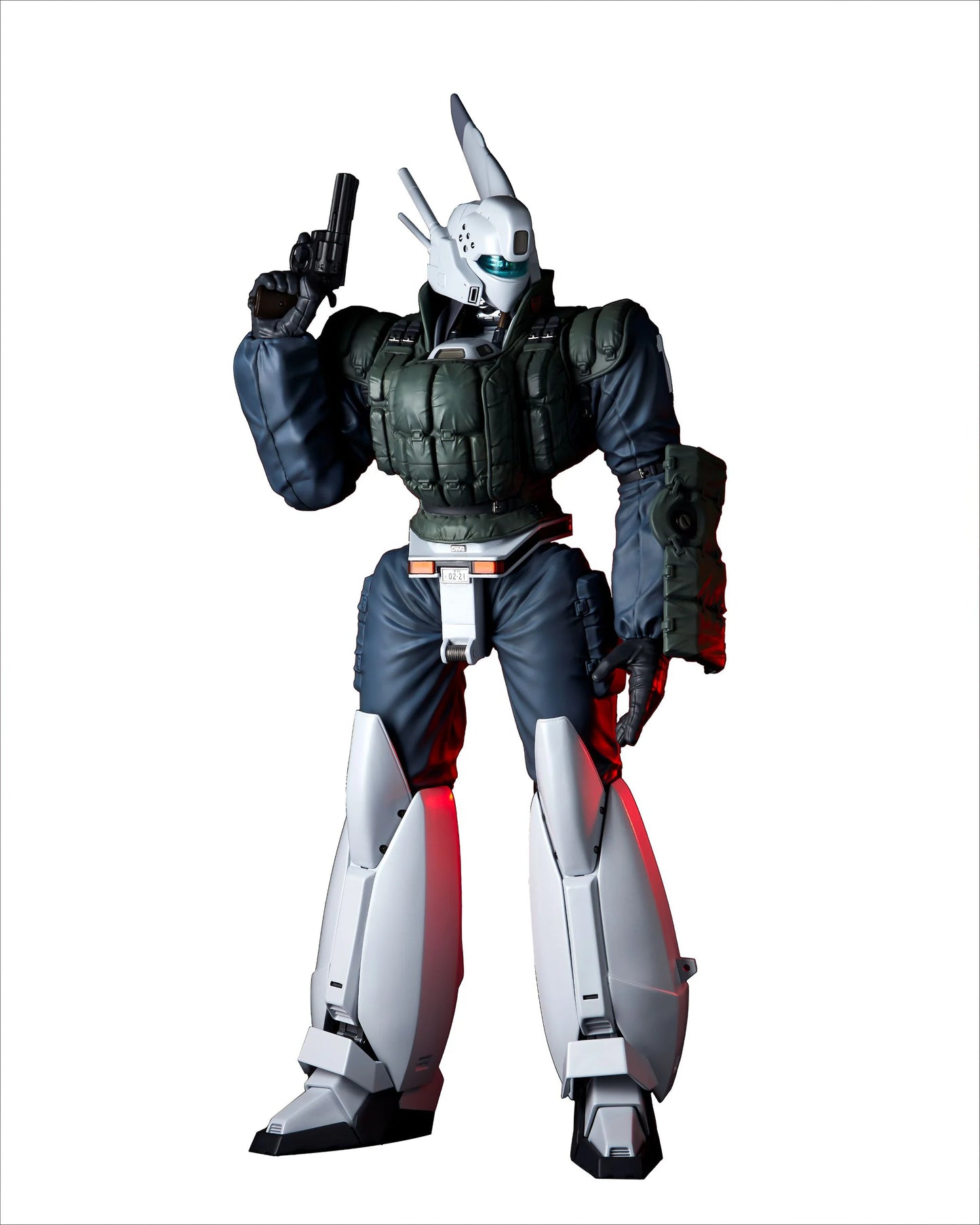 Kaiyodo Mega Sofvi Mobile Police Patlabor Ingram Unit 1 Reactive Armor Vinyl Figure