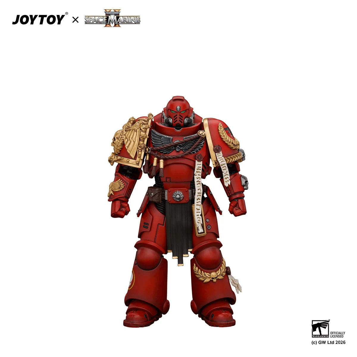 Game Edition Blood Angels Veteran with Bolt Rifle, Chainsword and Bolt Pistol and Plasma Pistol
