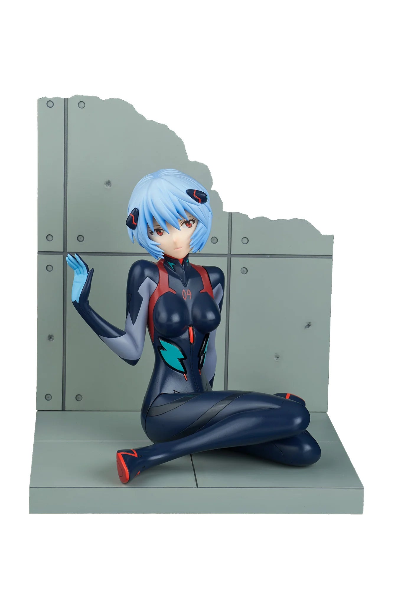 BellFine Rei Ayanami Plugsuit Ver. Scale Figure - Rebuild of Evangelion