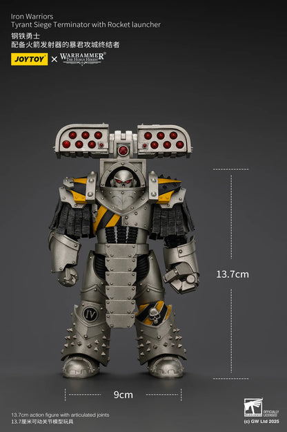 lron Warriors Tyrant Siege Terminator with Rocket launcher