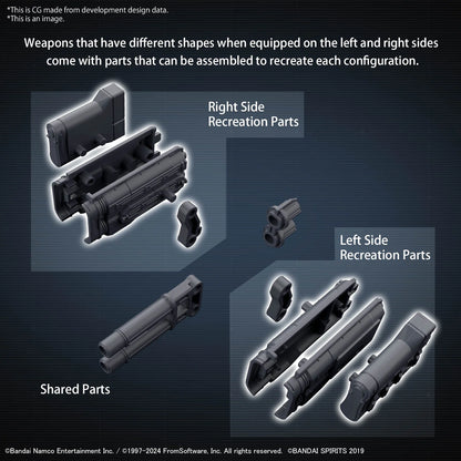 30MM OPTION PARTS SET ARMORED CORE VI FIRES OF RUBICON WEAPON SET 02
