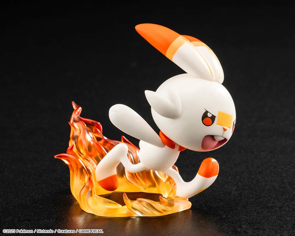 Kotobukiya Pokémon Victor with Scorbunny ARTFX J Statue Figure
