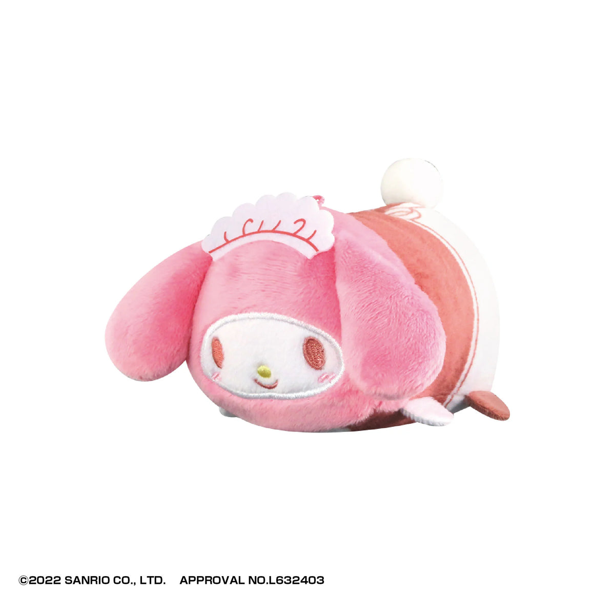 SANRIO CHARACTERS POTE KORO MASCOT3 (6pc per box)