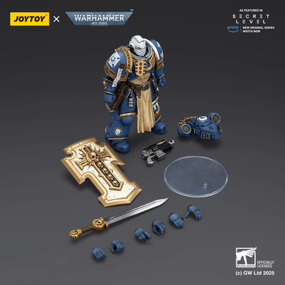 Ultramarines Levantus with Power Sword, Stormshield and Bolt Pistol