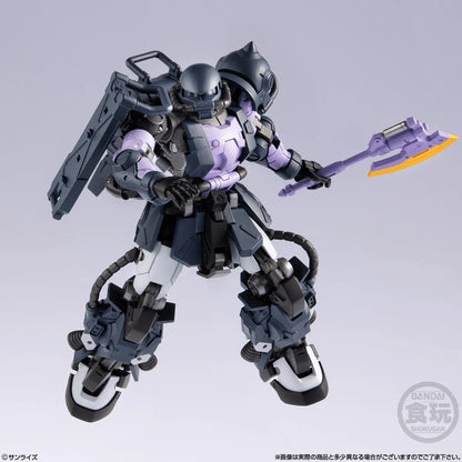 Bandai Shokugan Zaku II High Mobility Type Black Tri-Stars Custom Articulated Figure