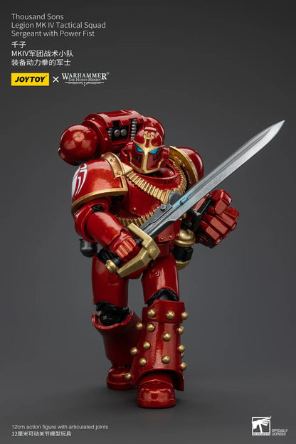Joy Toy Warhammer 40K Thousand Sons Legion MK IV Tactical Squad Sergeant Action Figure