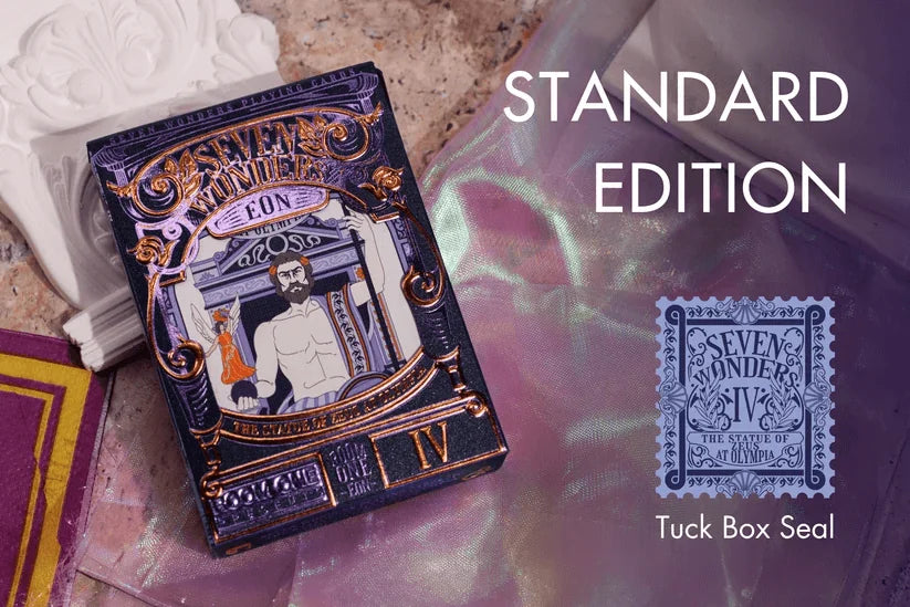 The Statue of Zeus at Ephesus Playing Cards - Half Brick Set