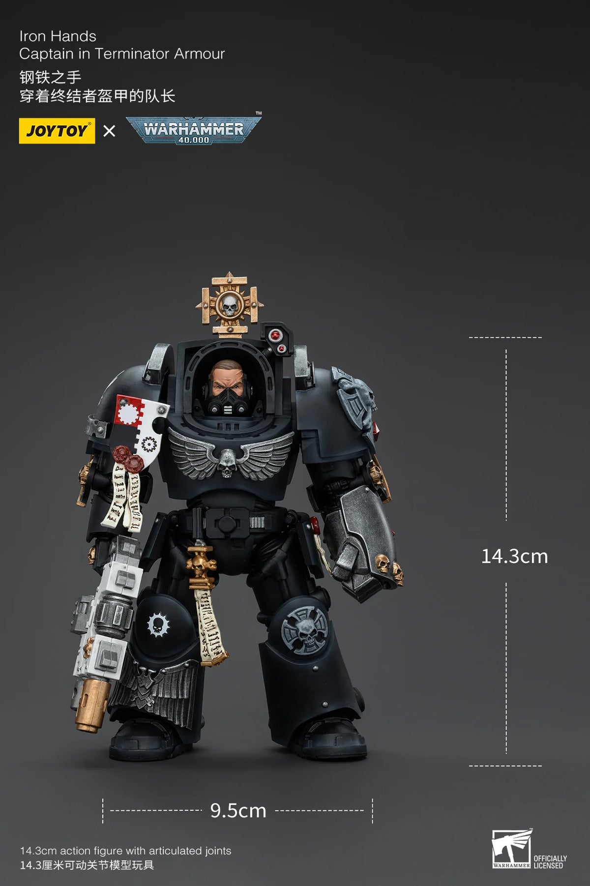 Iron Hands Captain in Terminator Armour