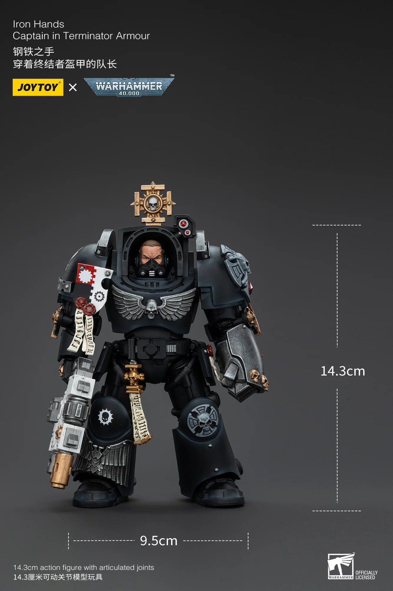 Iron Hands Captain in Terminator Armour