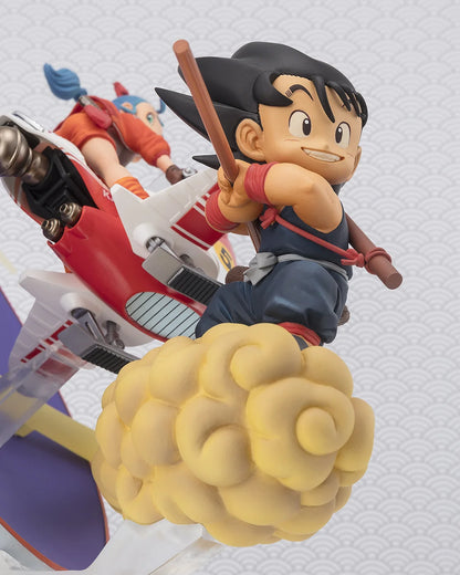 Tamashii Nations FiguartsZero Son Goku & Bulma Dragon Ball Action Figure Set