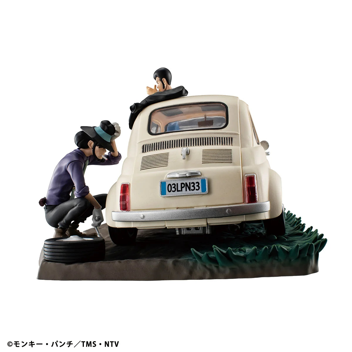 MegaHouse Lupin the Third Punk at Dawn Scale Figure Set
