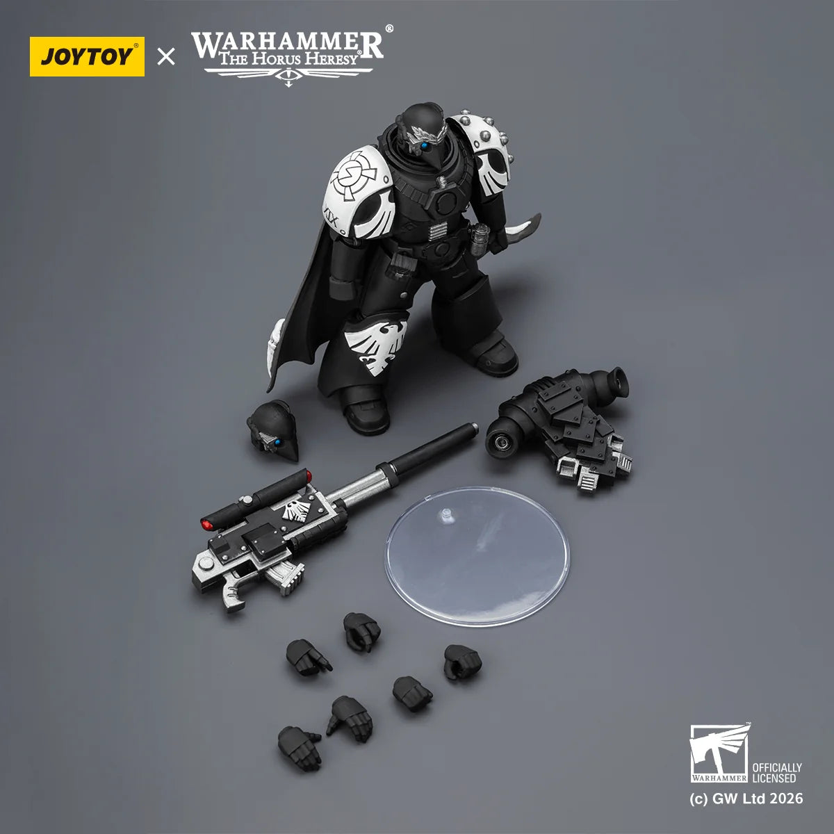 Raven Guard Mor Deythan with Nemesis bolt rifle