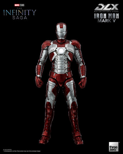 threezero DLX Iron Man Mark 5 Action Figure
