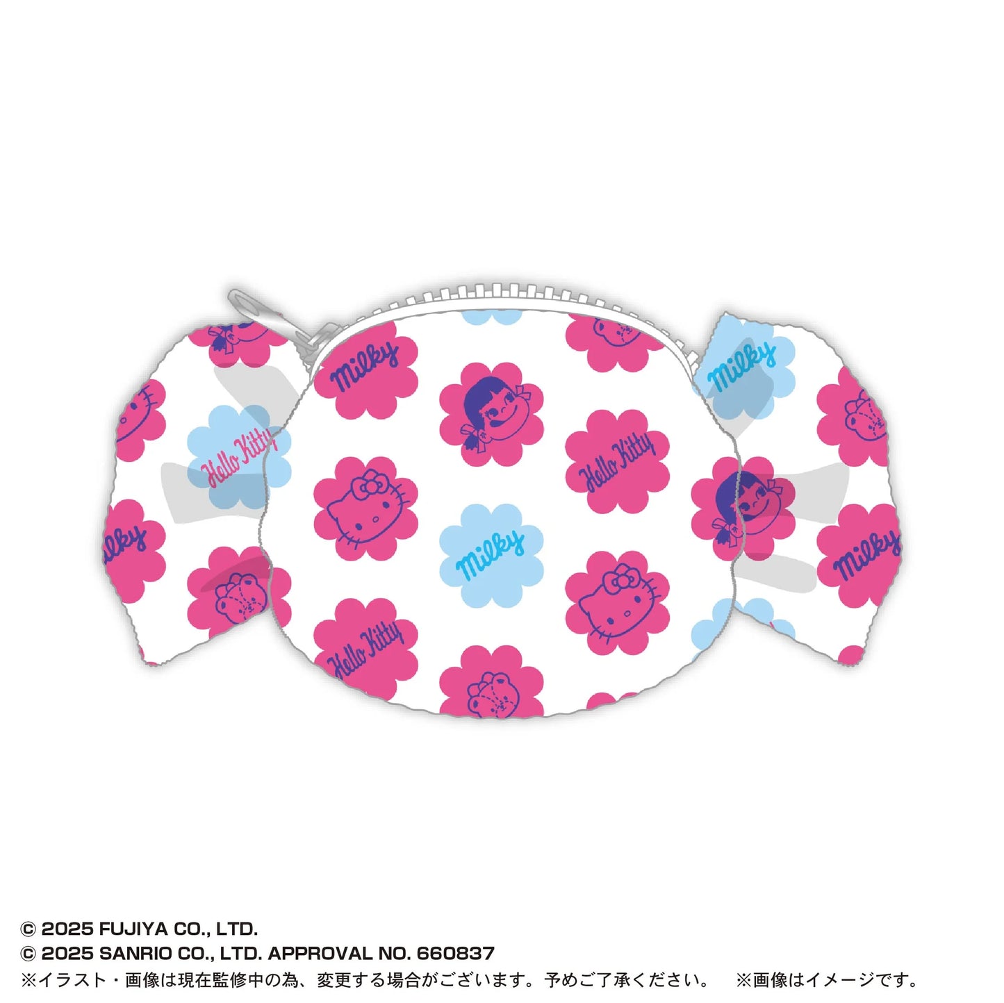 Milky×SANRIO FUWA FUWA CANDY POUCH