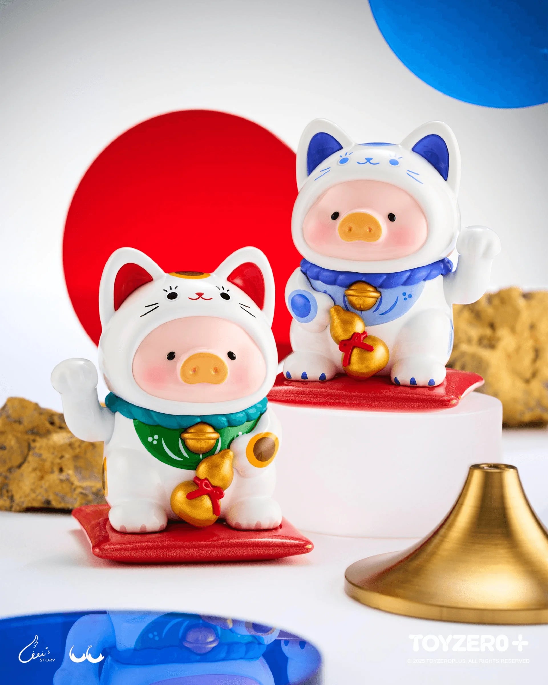LuLu the Piggy - LUcky Cat Series (Box of 8)