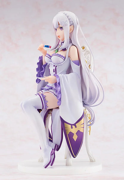 Emilia Tea Party Ver. Scale Figure Re:ZERO