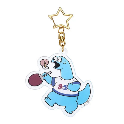 GoodSmile Moment Gal & Dino Glow-in-the-Dark Acrylic Keychain