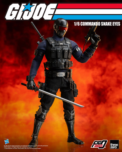 G.I. Joe - FigZero 1/6 Commando Snake Eyes