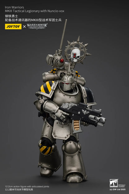 lron Warriors MKlIl Tactical Legionary with Nuncio-vox
