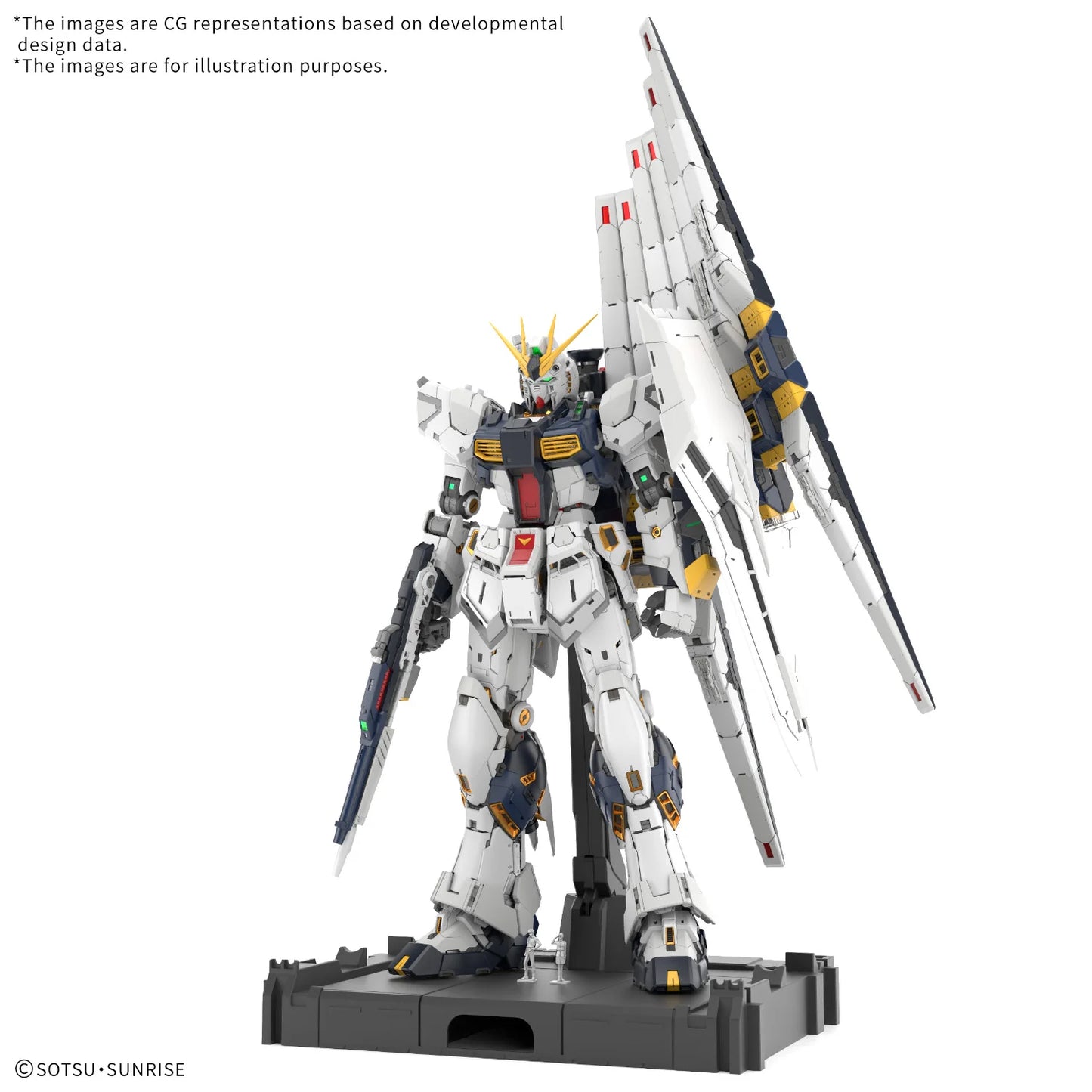 BANDAI HOBBY PG 1/60 ν Gundam Model Kit