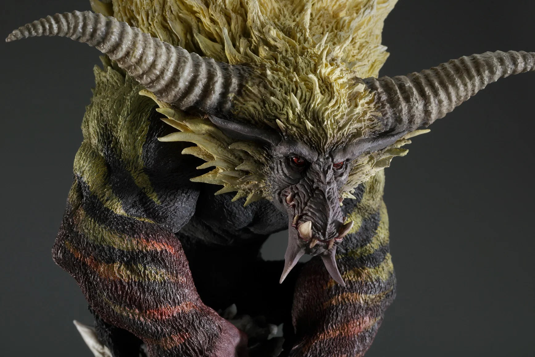 Capcom Monster Hunter Furious Rajang Painted PVC Figure with Stand