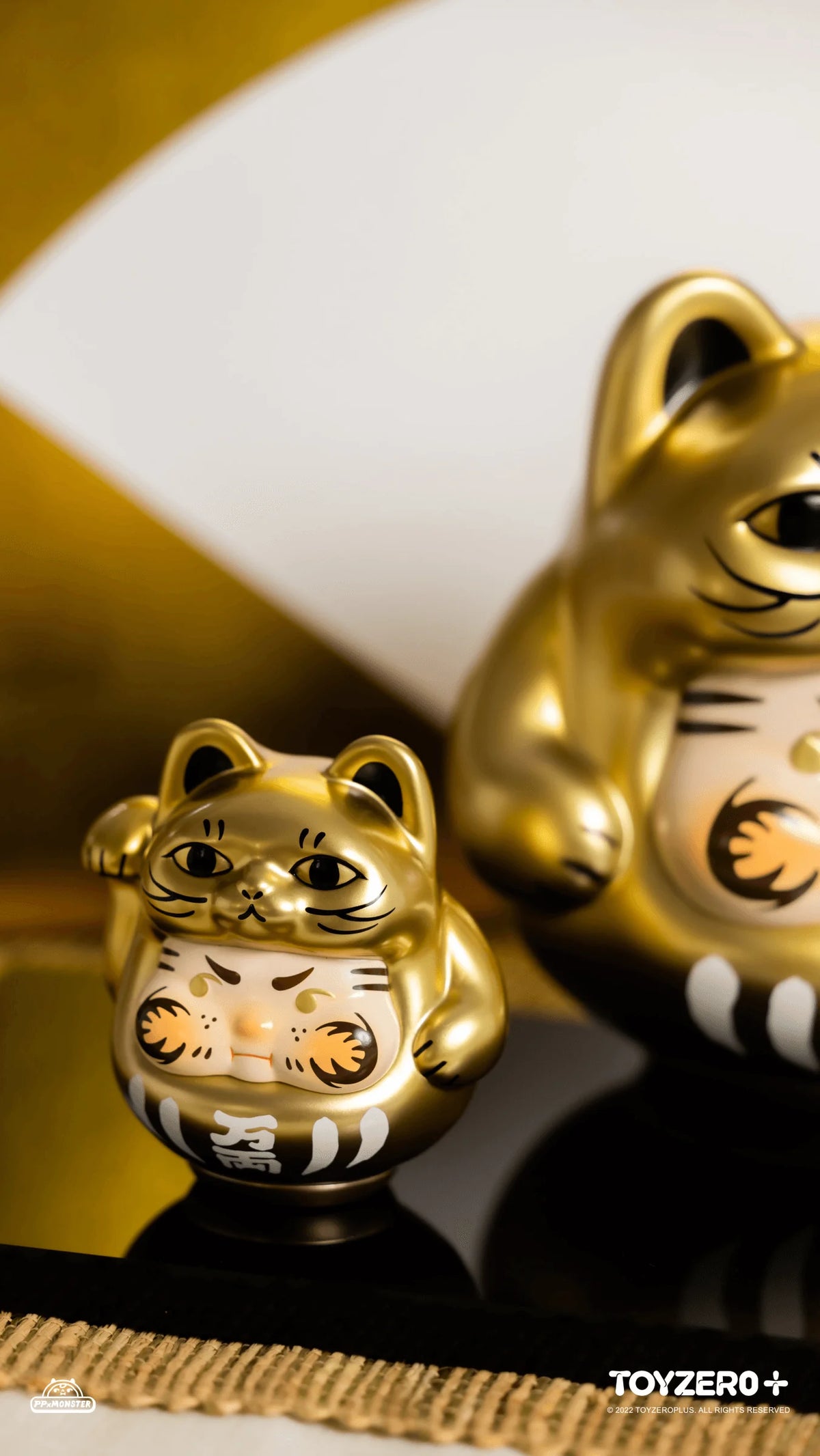 PP Lucky Cat Daruma (Golden cat edition)