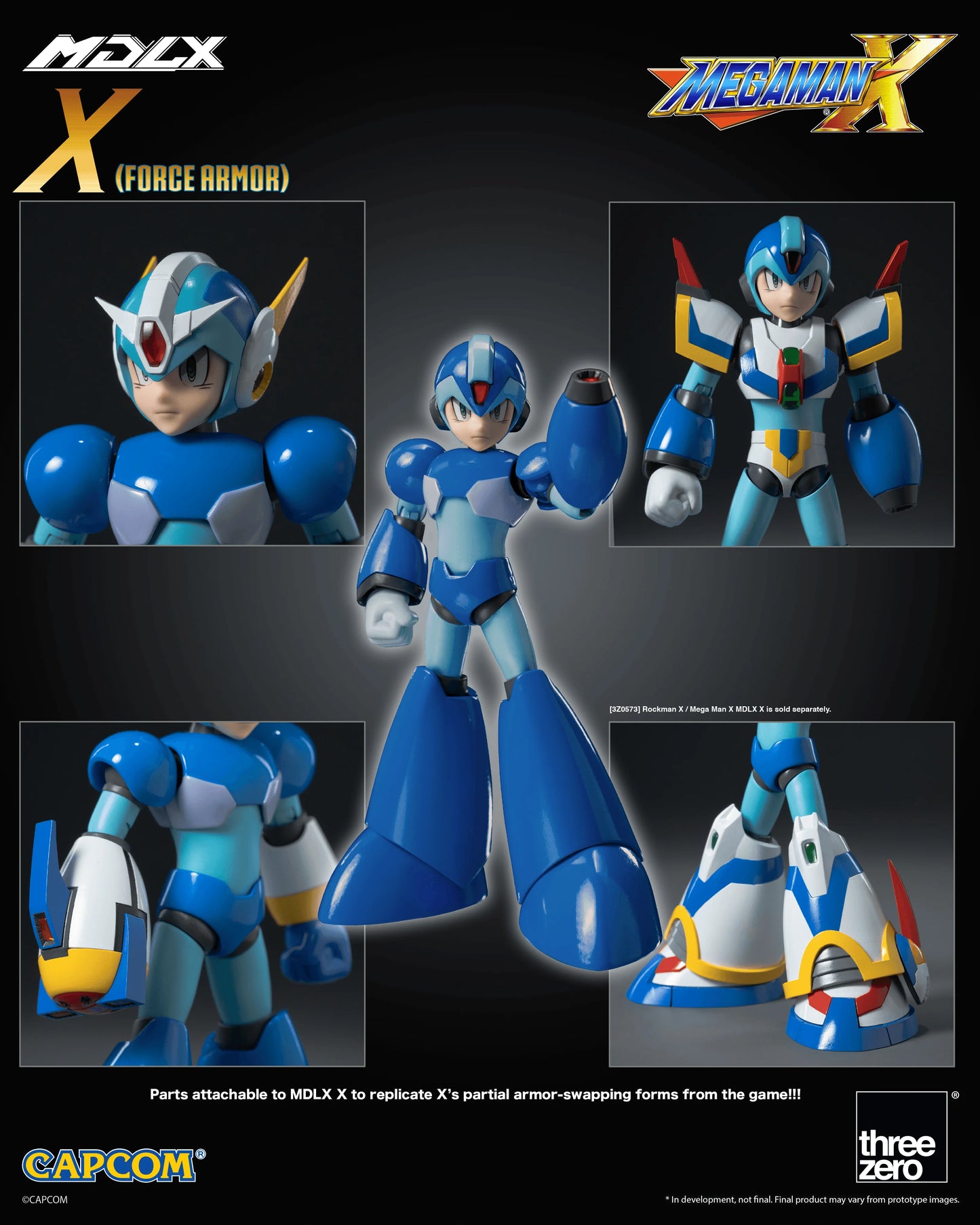 Rockman X / Mega Man X MDLX X (Force Armor)
