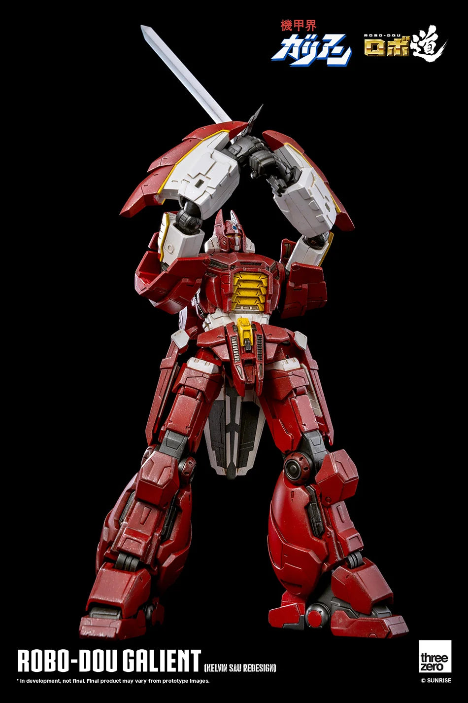 Threezero ROBO-DOU Galient Kelvin Sau Redesign Articulated Figure