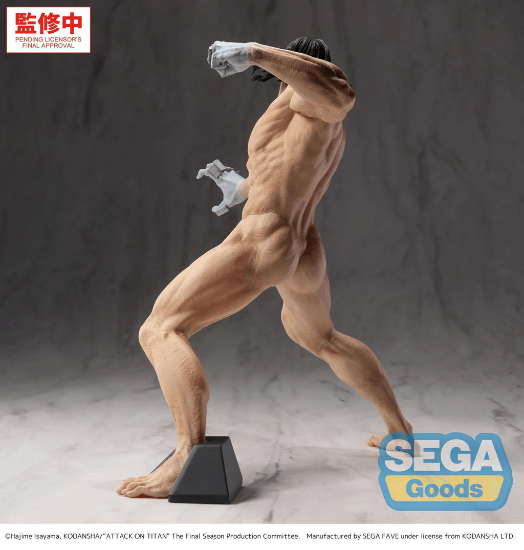 SEGA GigantiX Attack on Titan Eren Yeager Attack Titan Figure