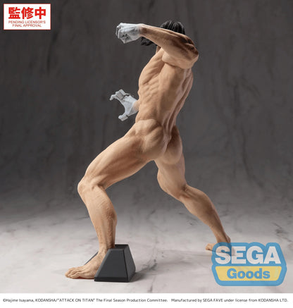 SEGA GigantiX Attack on Titan Eren Yeager Attack Titan Figure